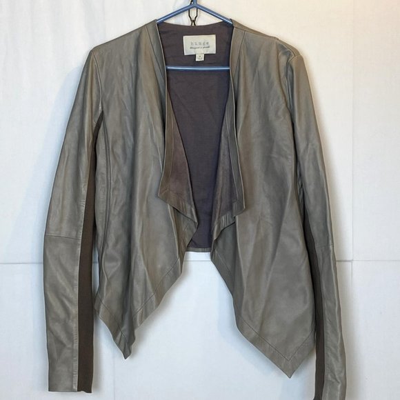 Women’s Hinge Leather Crop Jacket size M - Picture 12 of 14